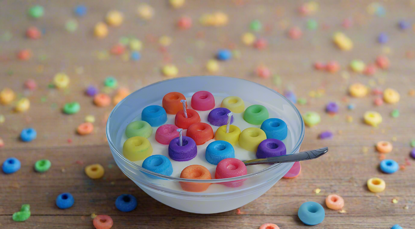 Milk + Cereal - Fruit Loops